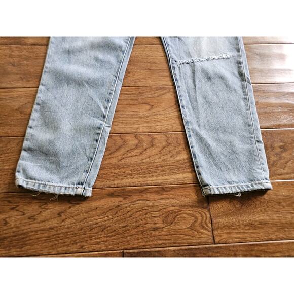 Current Elliot The Fling Jeans Women's Size 29 High Rise Straight Leg - Picture 4 of 9